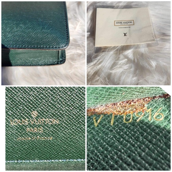 Louis Vuitton Green Taiga Leather Robusto 1 Compartment Briefcase - Picture 6 of 13